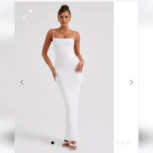 Babyboo white maxi dress